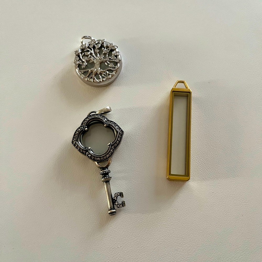 Assorted Origami Owl Specialty Lockets